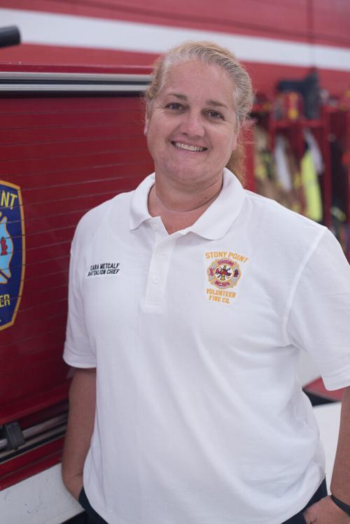 Stony Point fire chief Cara Metcalf
