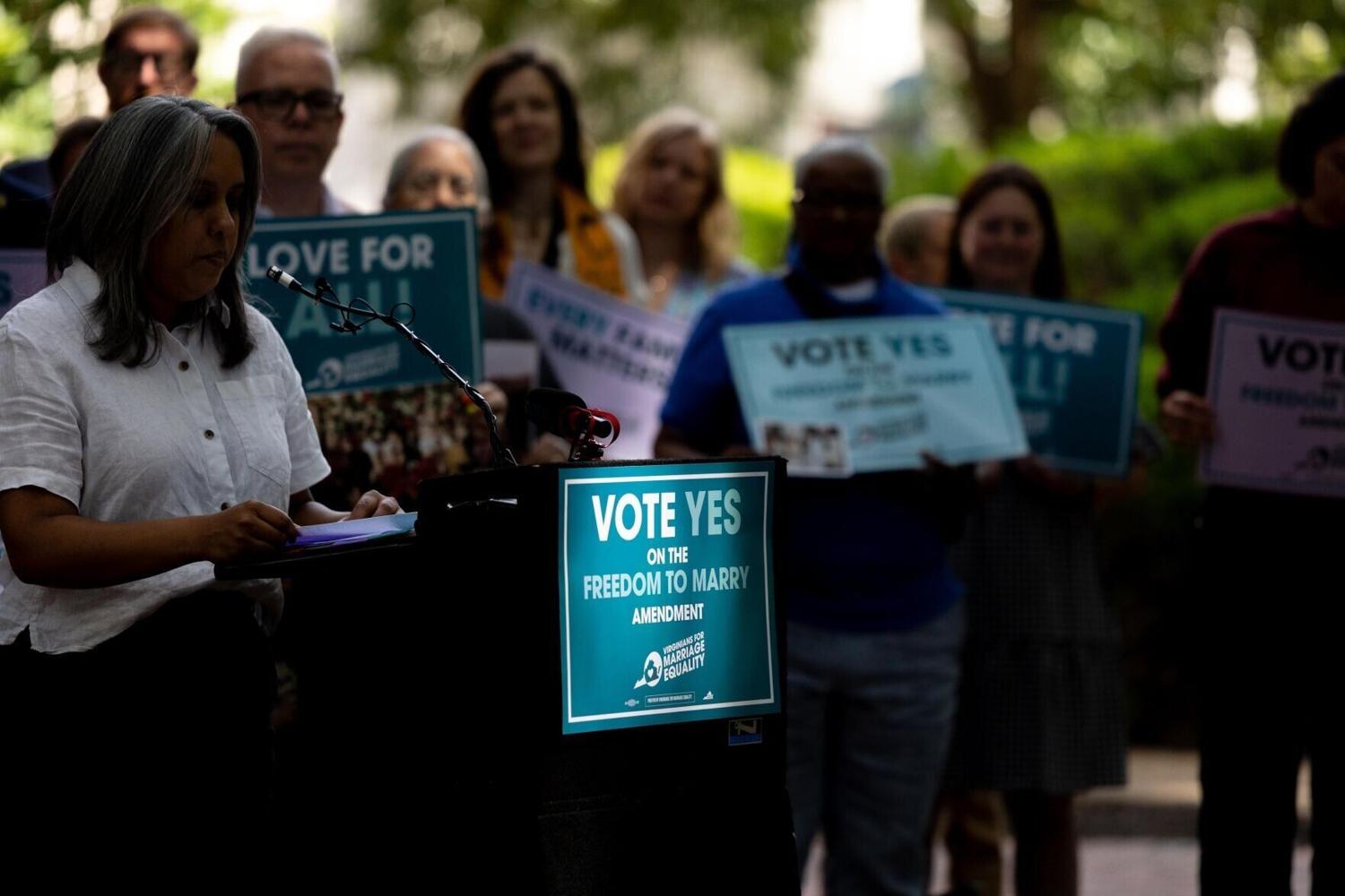 Advocates launch campaign to support Virginia referendum on same-sex ...