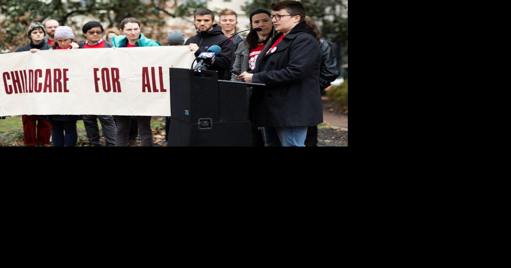 PHOTOS: United Campus Workers Virginia rally during Lobby Day 2023