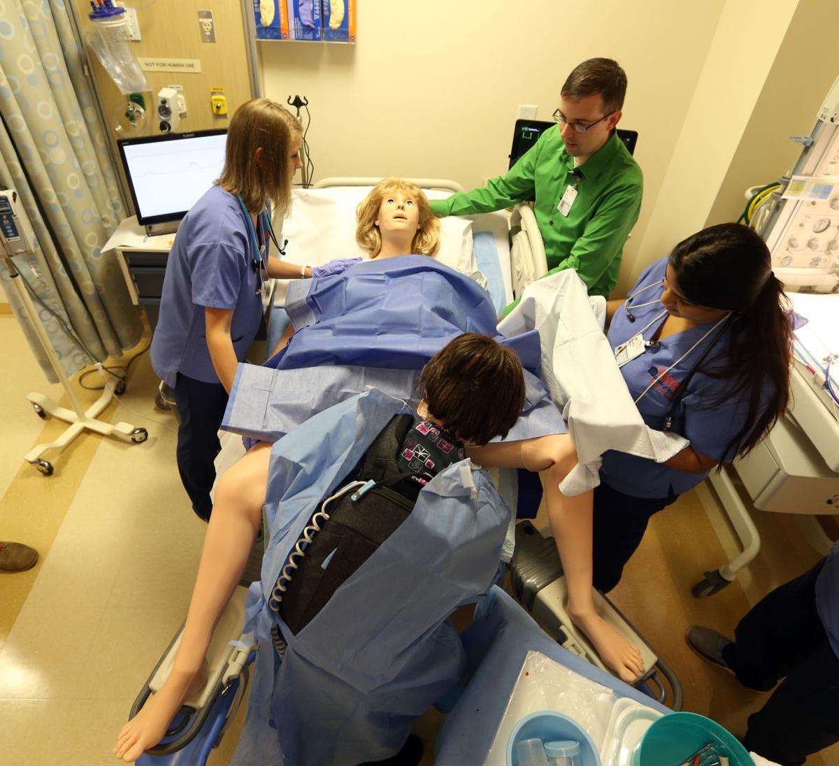 robot offers unique experience for UVa nurses in training