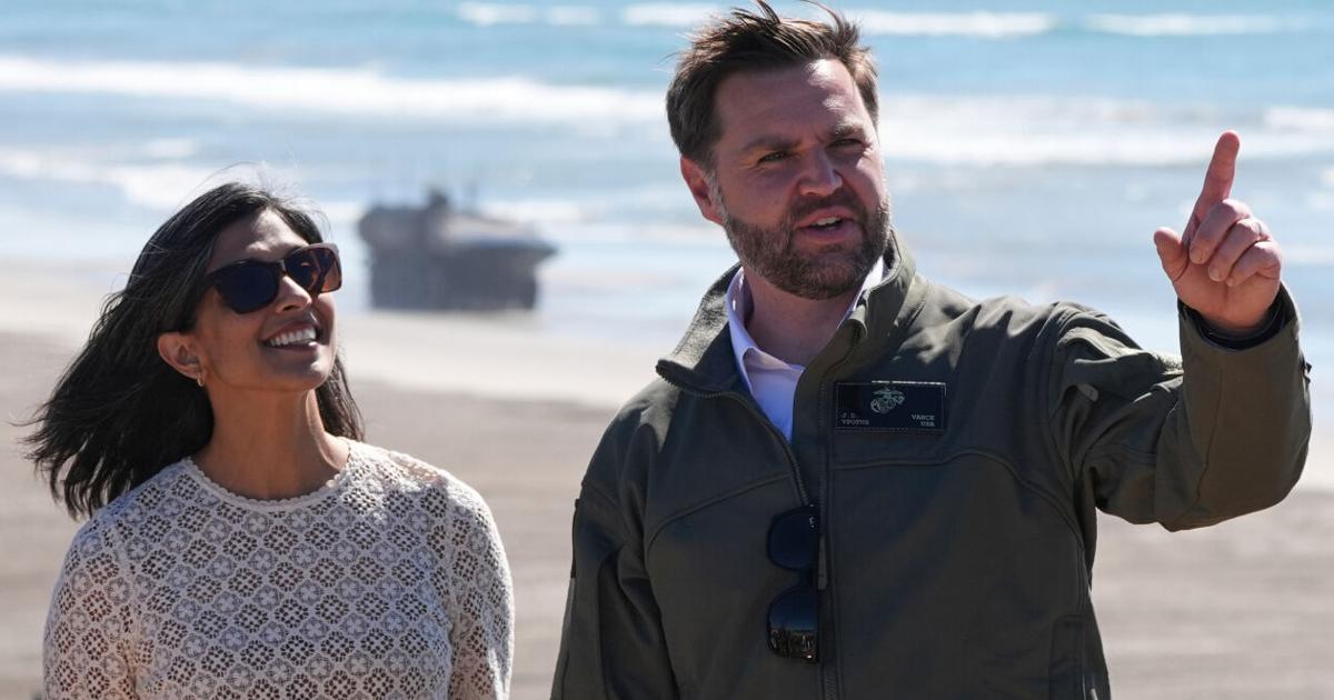 Vizepräsident JD Vance und seine Frau Usha Vance erwarten ihr viertes Kind ...