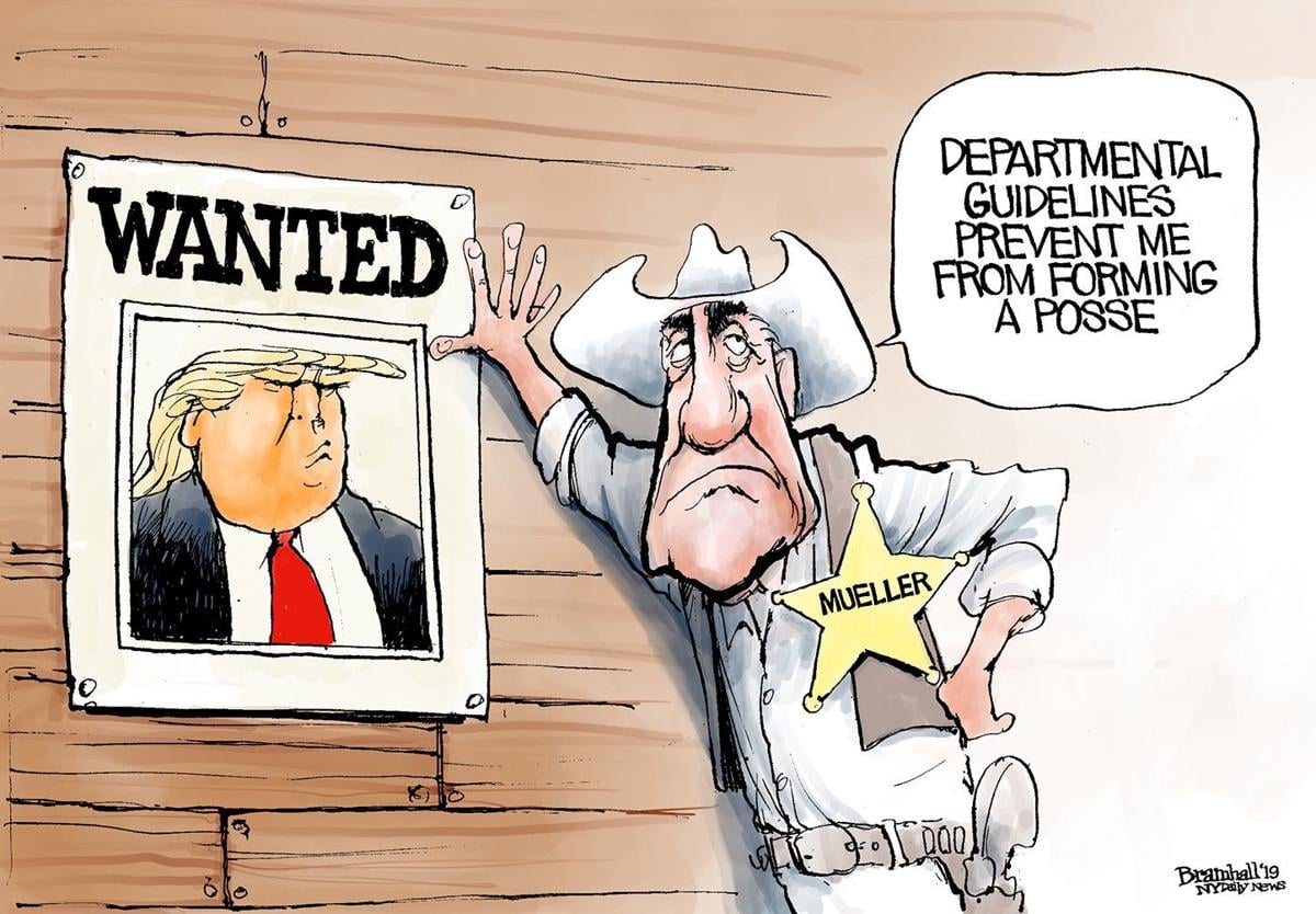 Opinion Cartoon Mueller Statement Opinion Dailyprogress Com