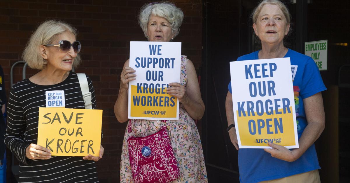 Union, elected officials demand Kroger keep Charlottesville store open