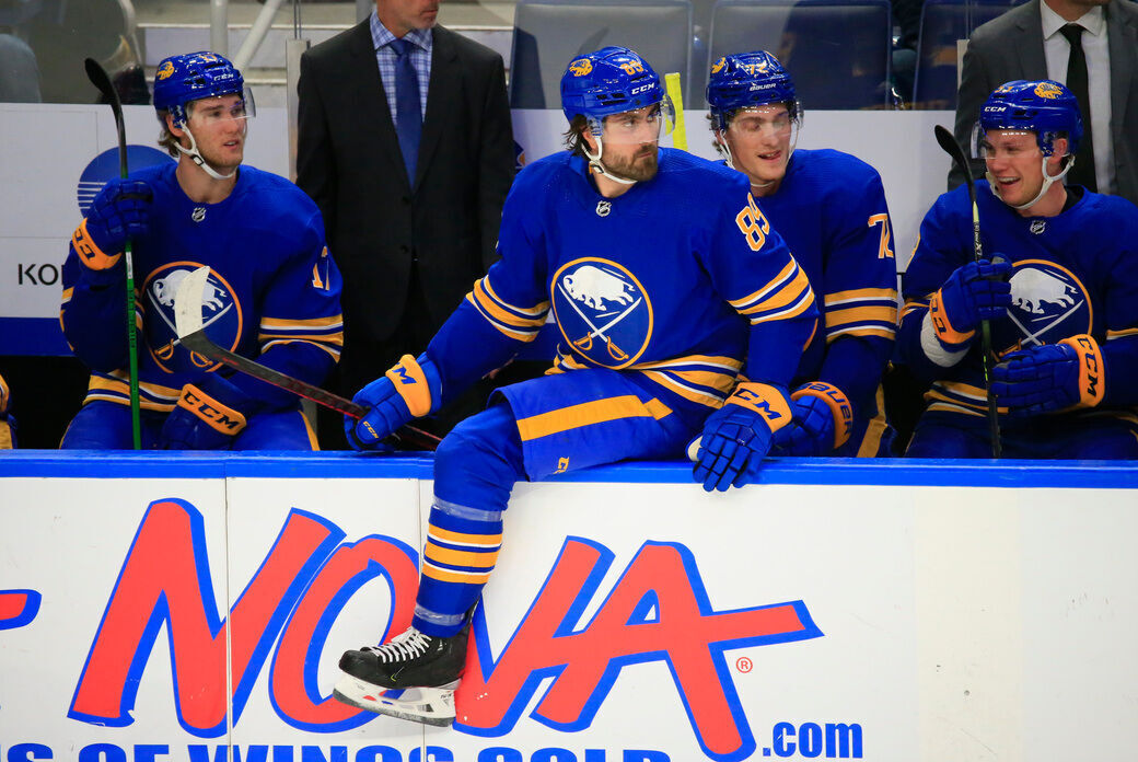 Sabres unveil new home and away jerseys