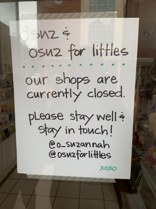 Local stores begin to close