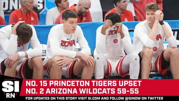 No. 15 Princeton Beats No. 2 Arizona 59-55 in Shocking Upset