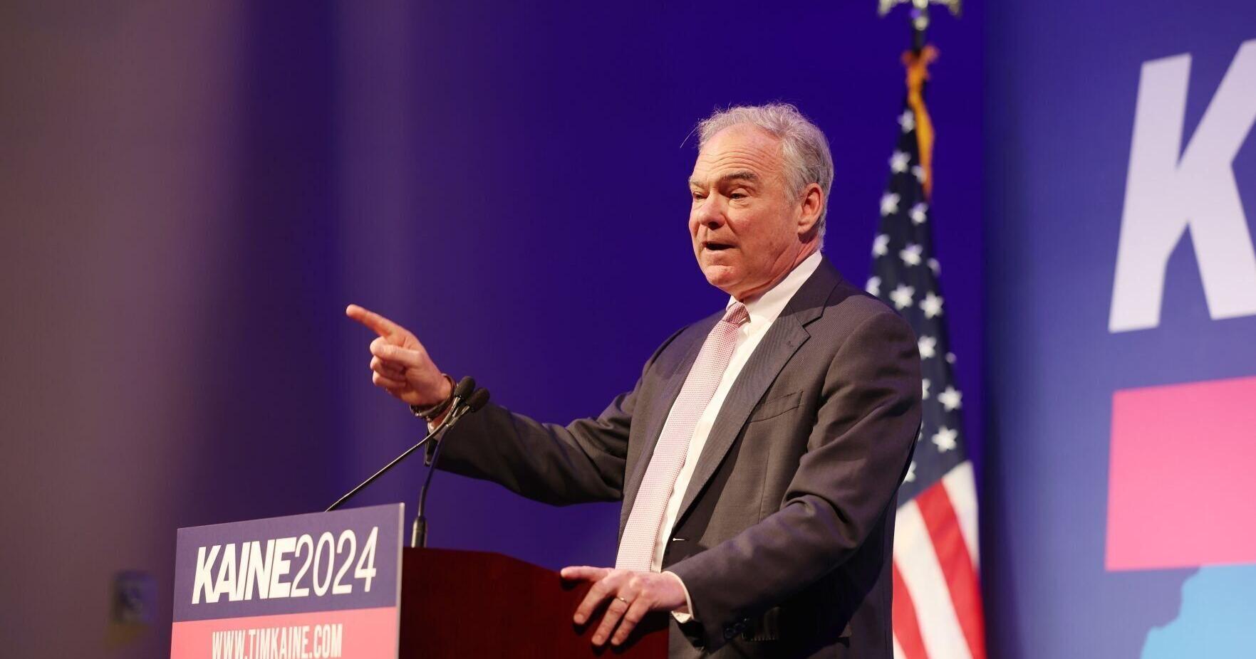 Sen. Tim Kaine launches 2024 reelection bid - Vimarsana News