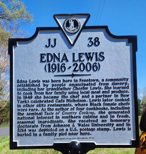 Edna Lewis marker