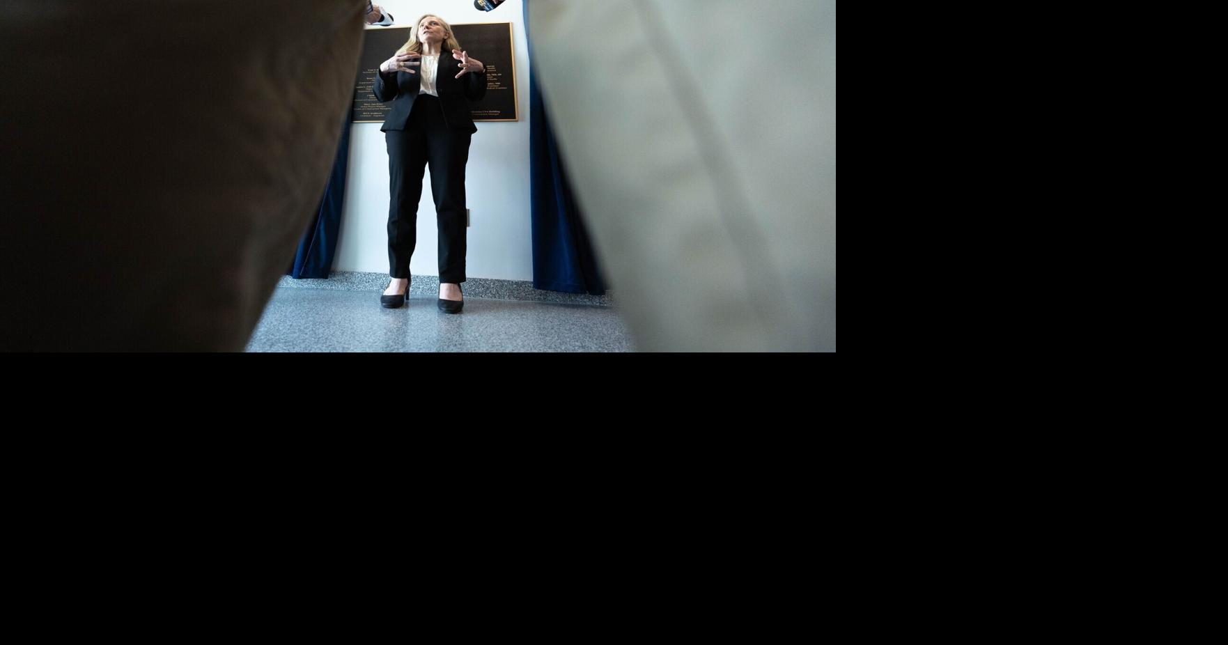 Virginia wird einen Haushalt haben, sagt Spanberger bei der Einweihung des ...