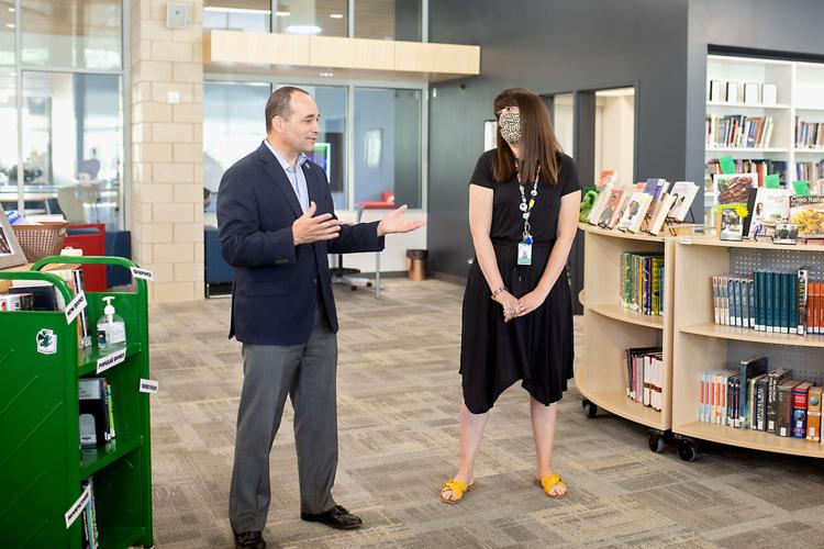 Celebrating GCPS successes: Congressman Bob Good visits schools, hears from  educators