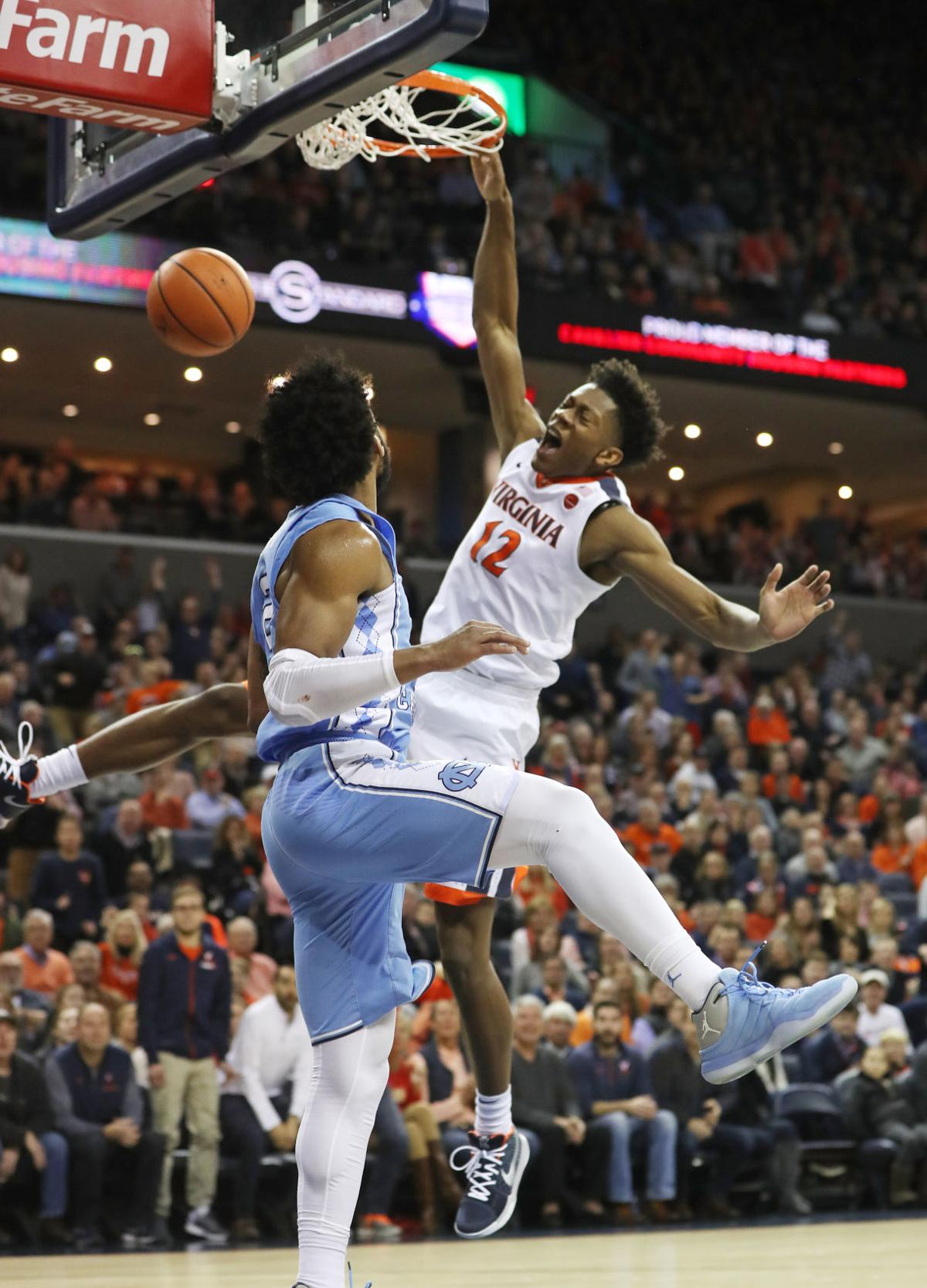 No. 8 Virginia dunks No. 12 UNC, moves to 3-0 in ACC | Cavalier Insider