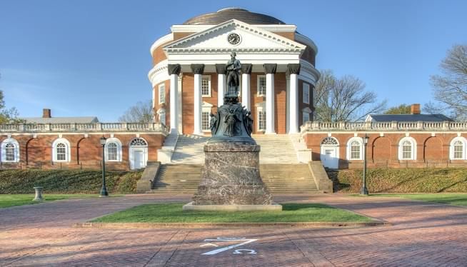 Charlottesville VA Virginia - THE BILTMORE - UVA - The Corner Bath Towel