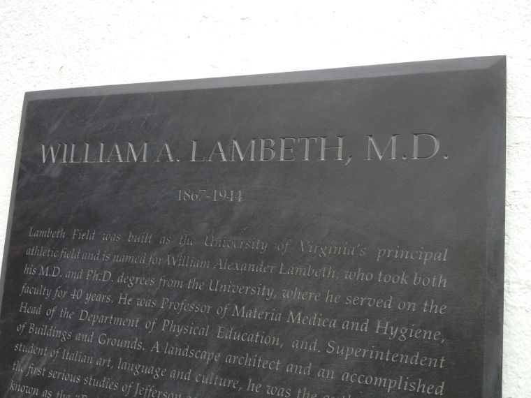 'Father of Virginia athletics' honored with new plaque