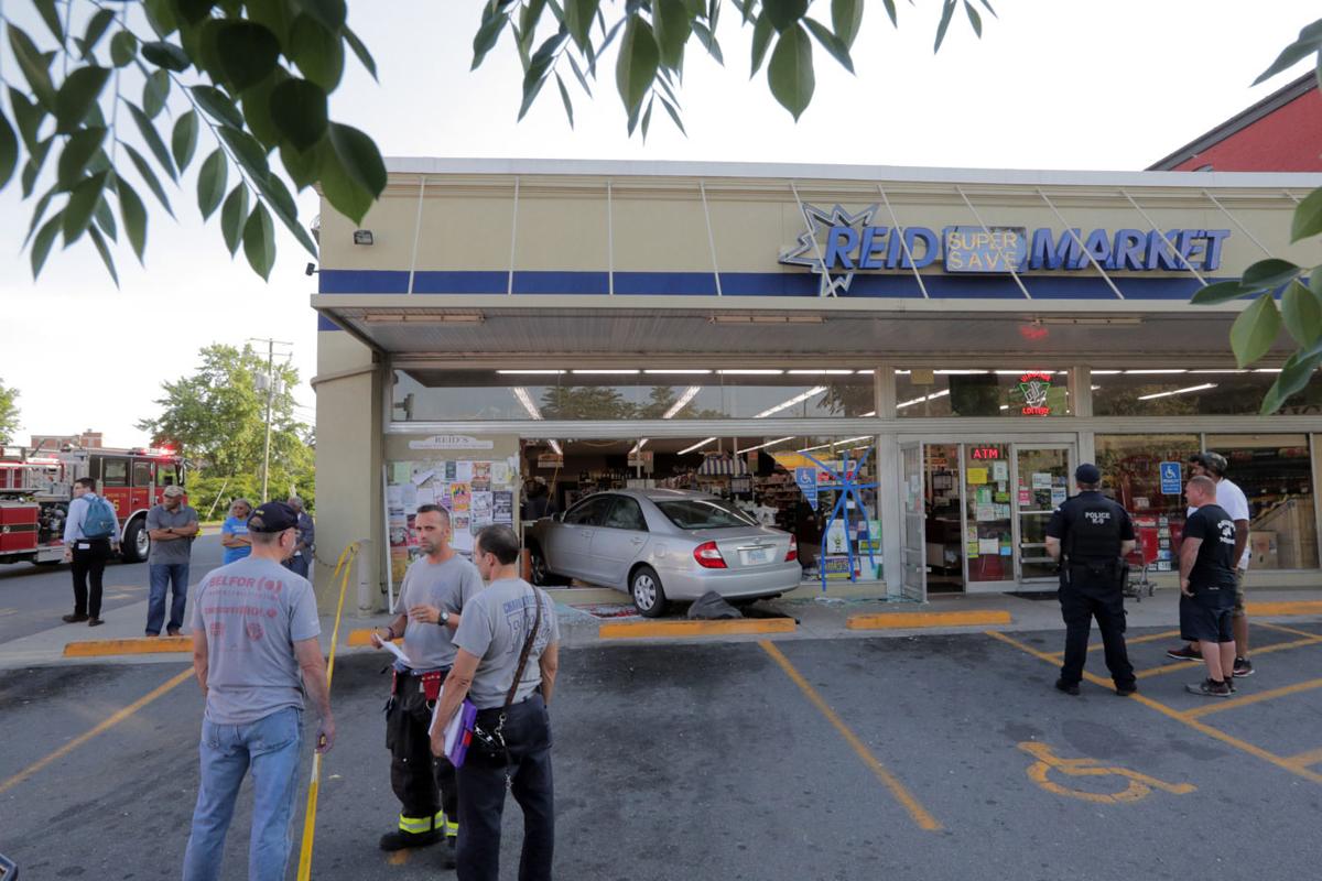 Car Crashes into Reid Market Galleries
