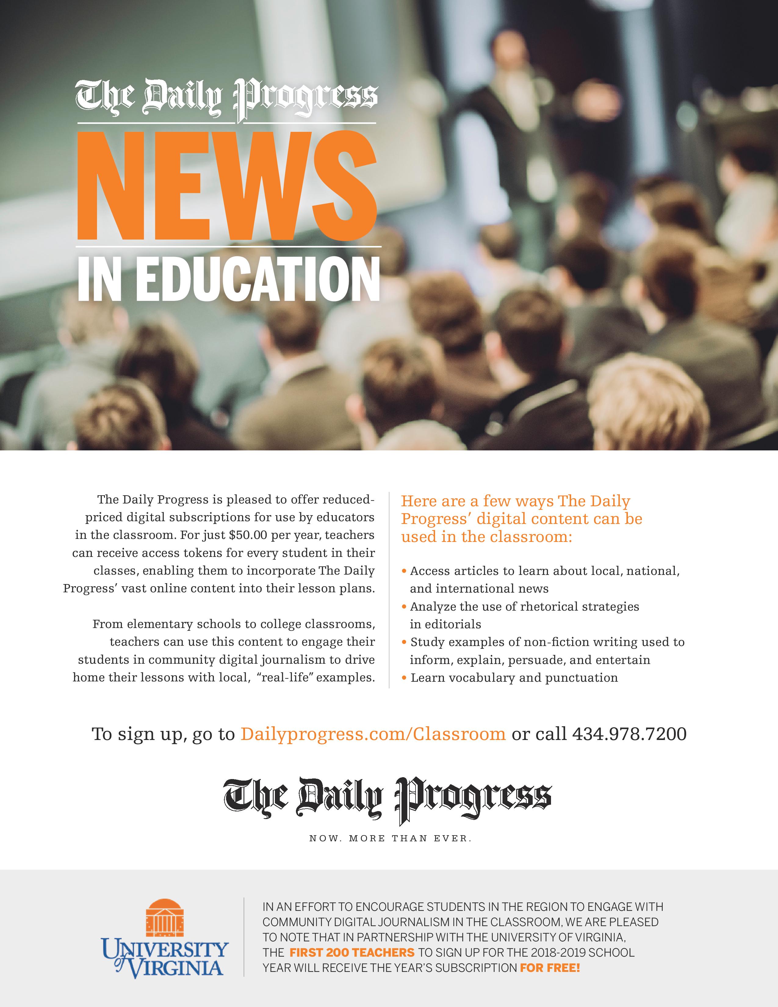 news articles about elementary education
