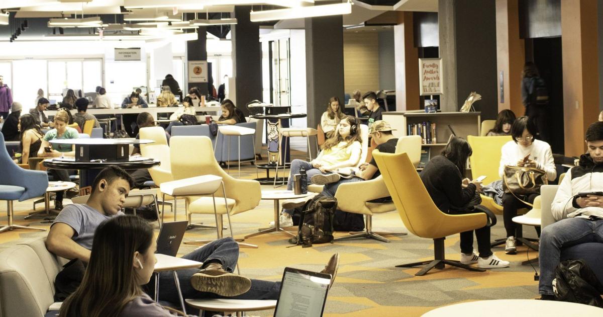 Pollak Library prepares to reopen two floors | Campus News | dailytitan.com