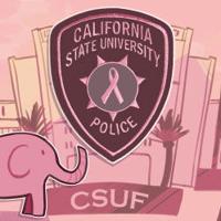 Csuf Pd CSUF University Police to participate in the Pink Patch Project for ...