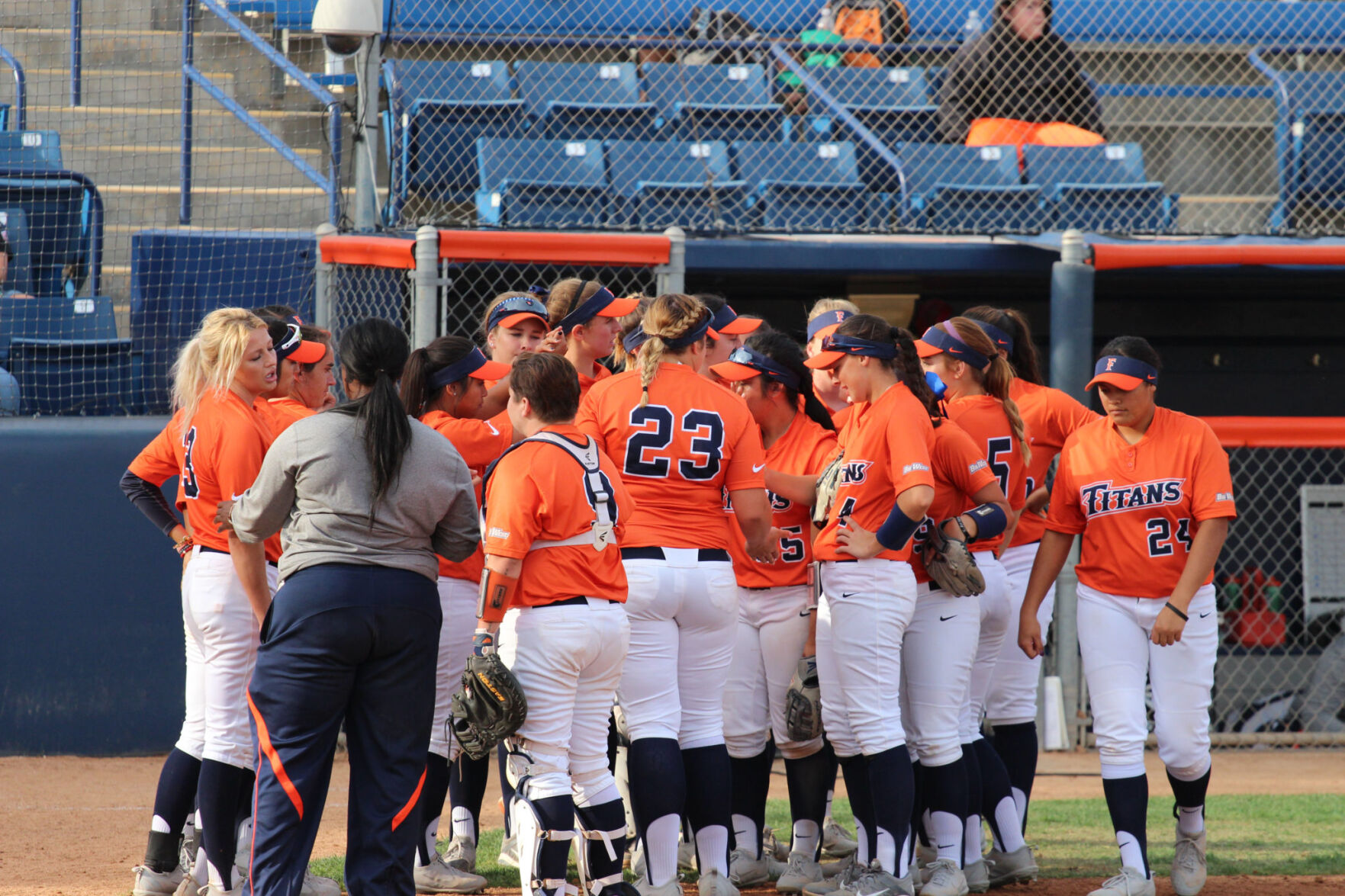 Cal State Fullerton Softball Ready For Rivalry Series With Cal Poly ...