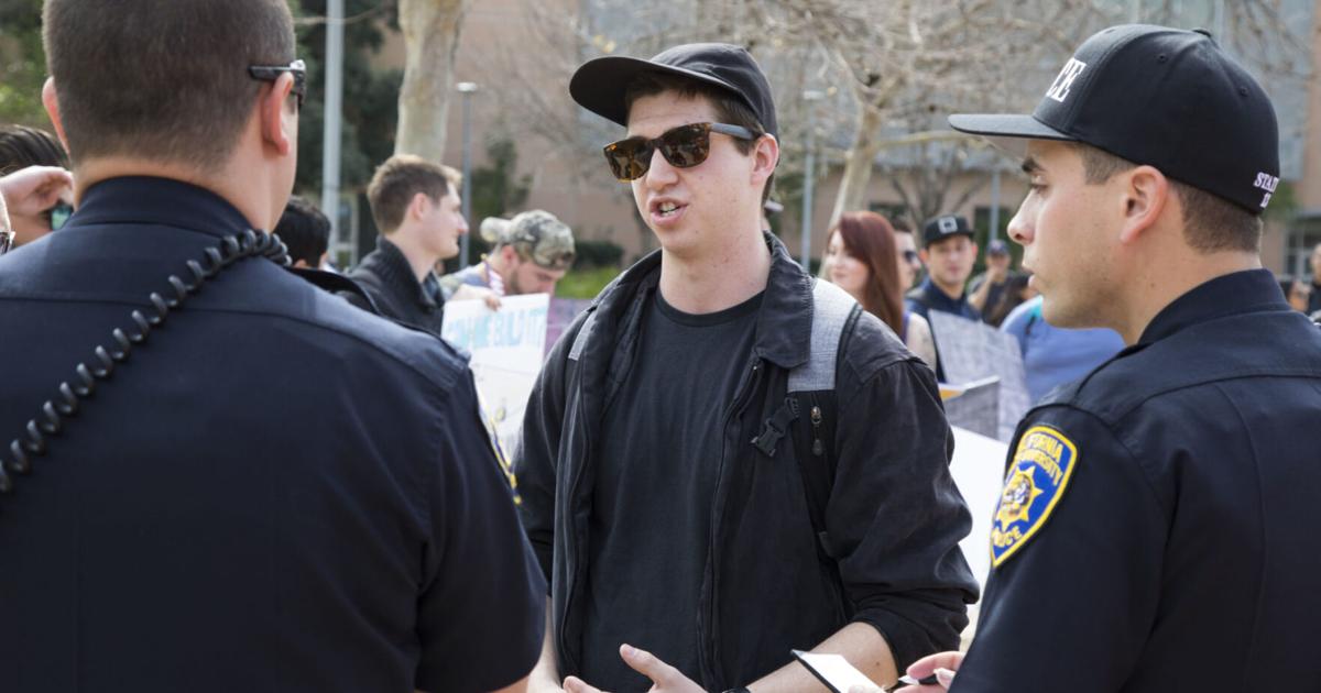 Csu Police Riot Cal State Fullerton peaceful protest ends in altercation | Campus News ...