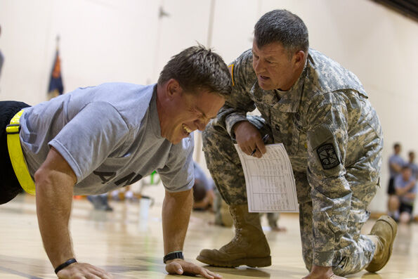 ROTC cadets complete final fitness test | Campus News | dailytitan.com