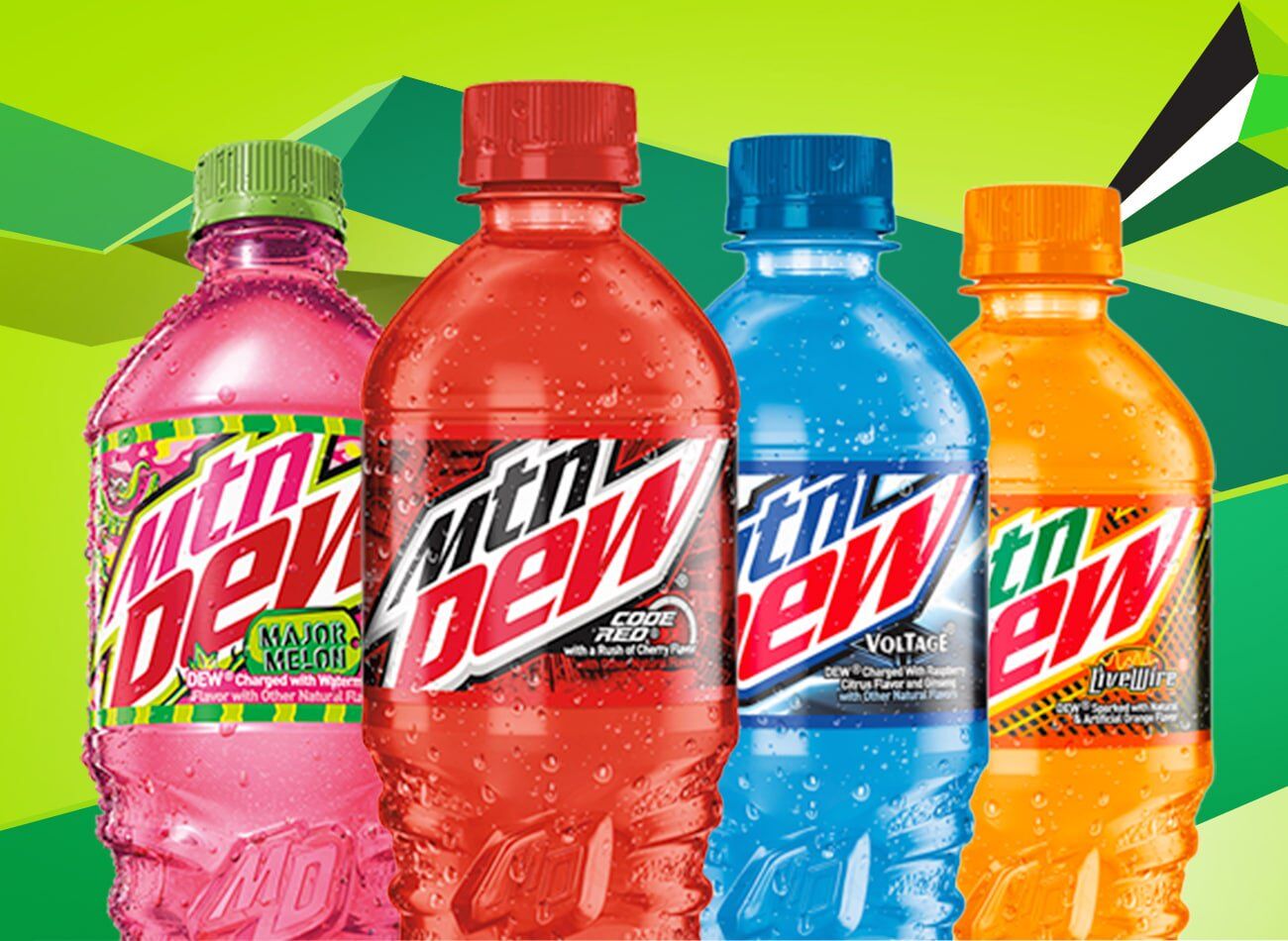 new mt dew flavors 2017