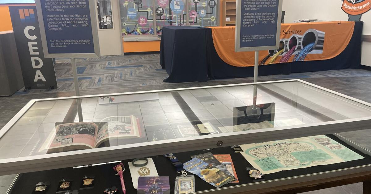 Disney memorabilia on display at Pollak Library | Lifestyle ...