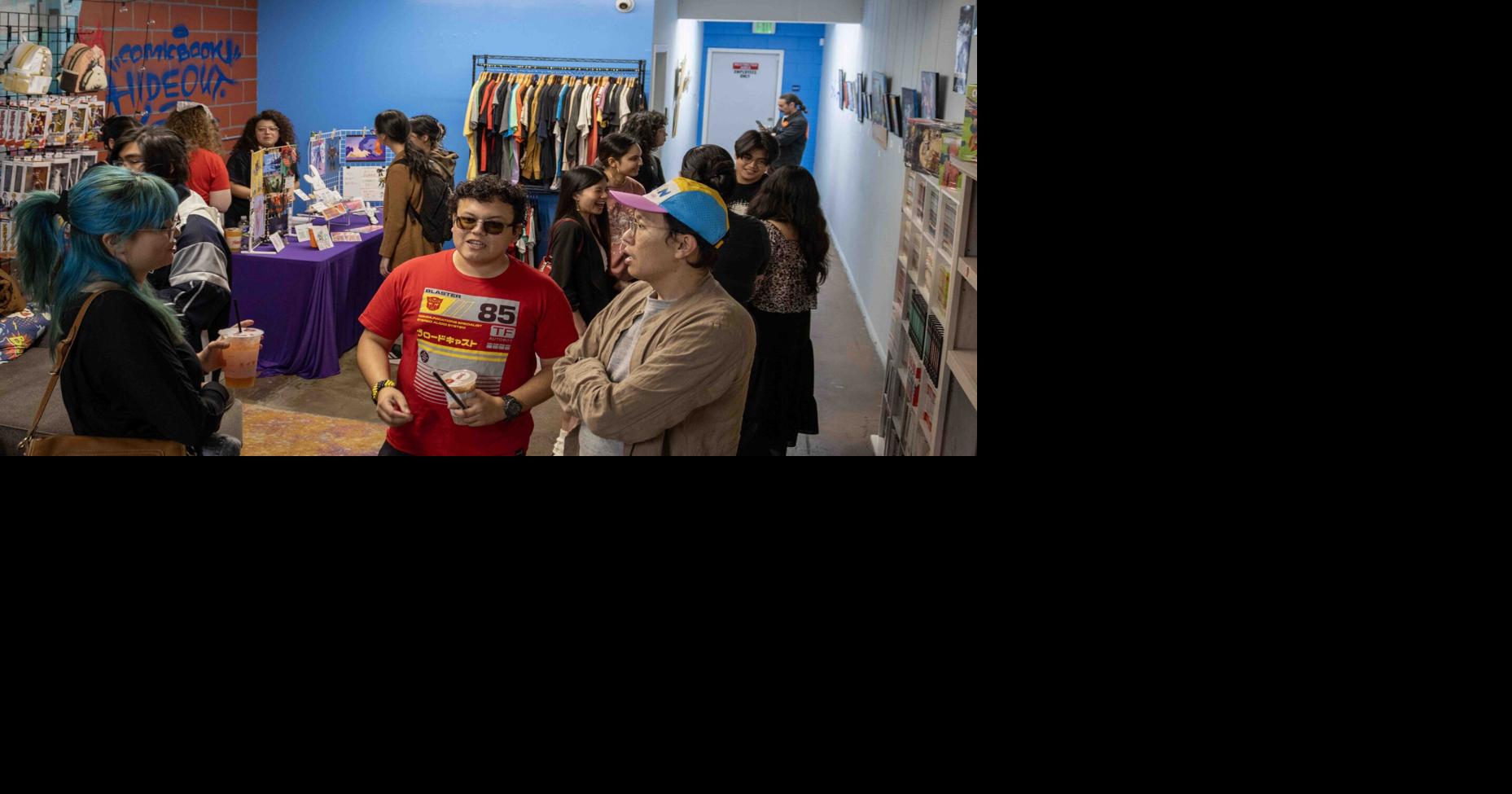 Fullerton comic store ‘Transforms’ for art exhibit rollout