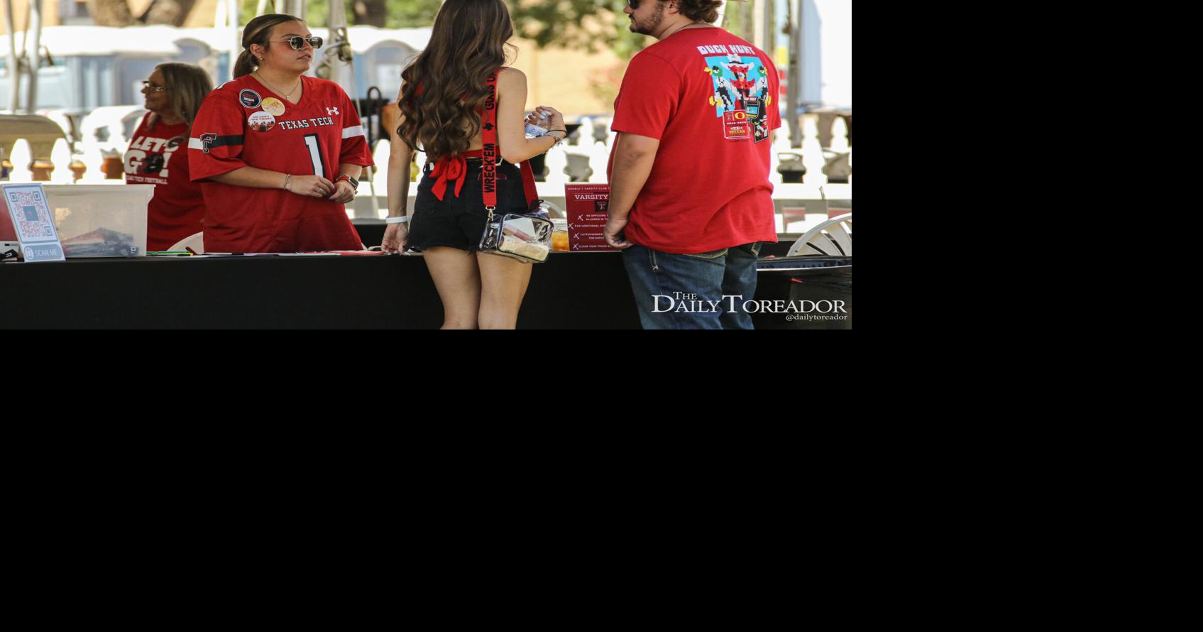 Texas Tech cropped football jersey – Paddle Tramps