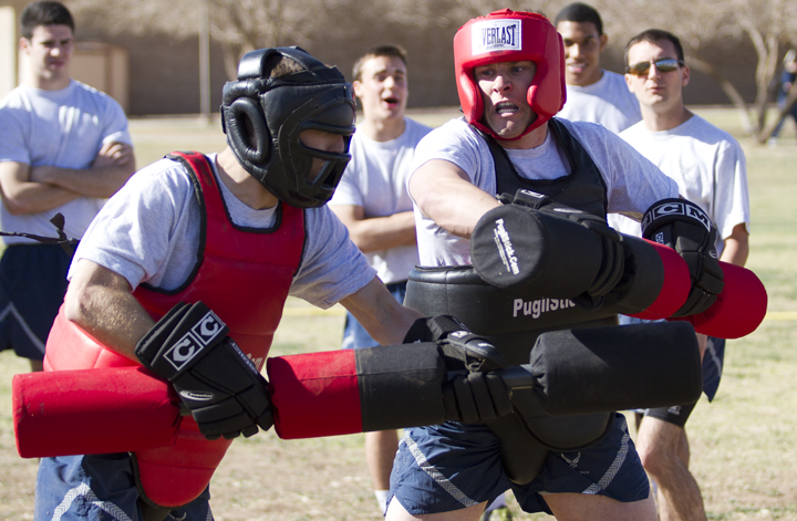 Pugil Stick Fight