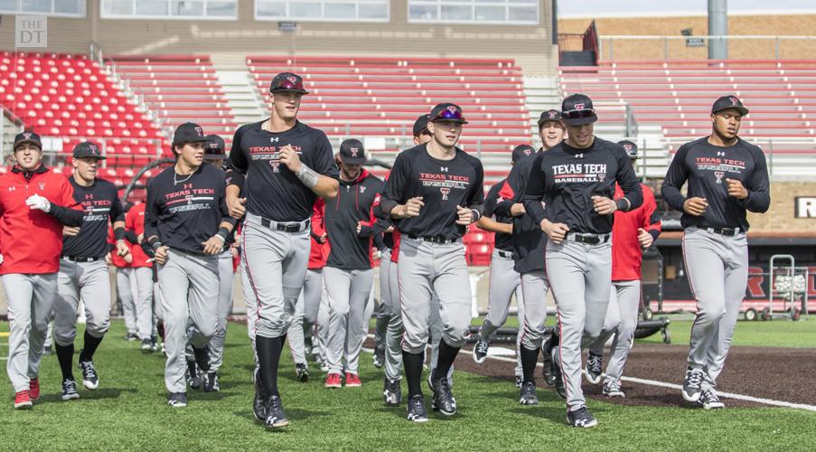 Texas Tech Baseball Practice Gallery