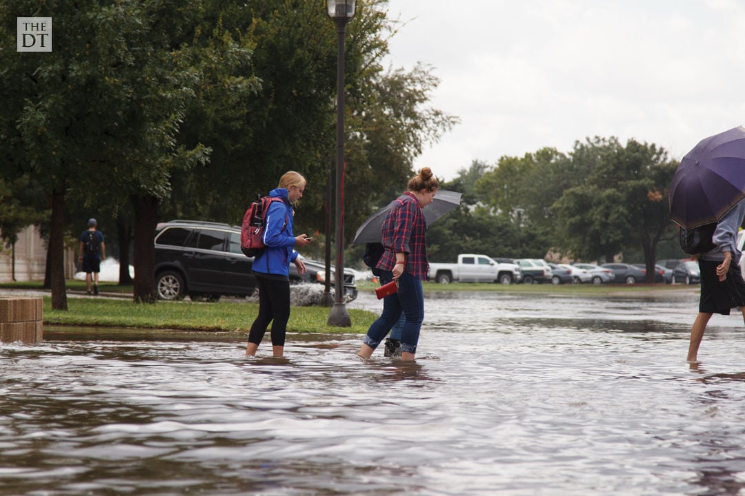 Flooding in Lubbock impacts driving, walking for students, locals | La ...