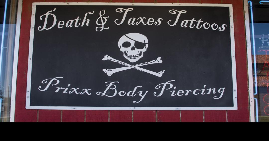 Best Tattoo Death & Taxes Tattoos