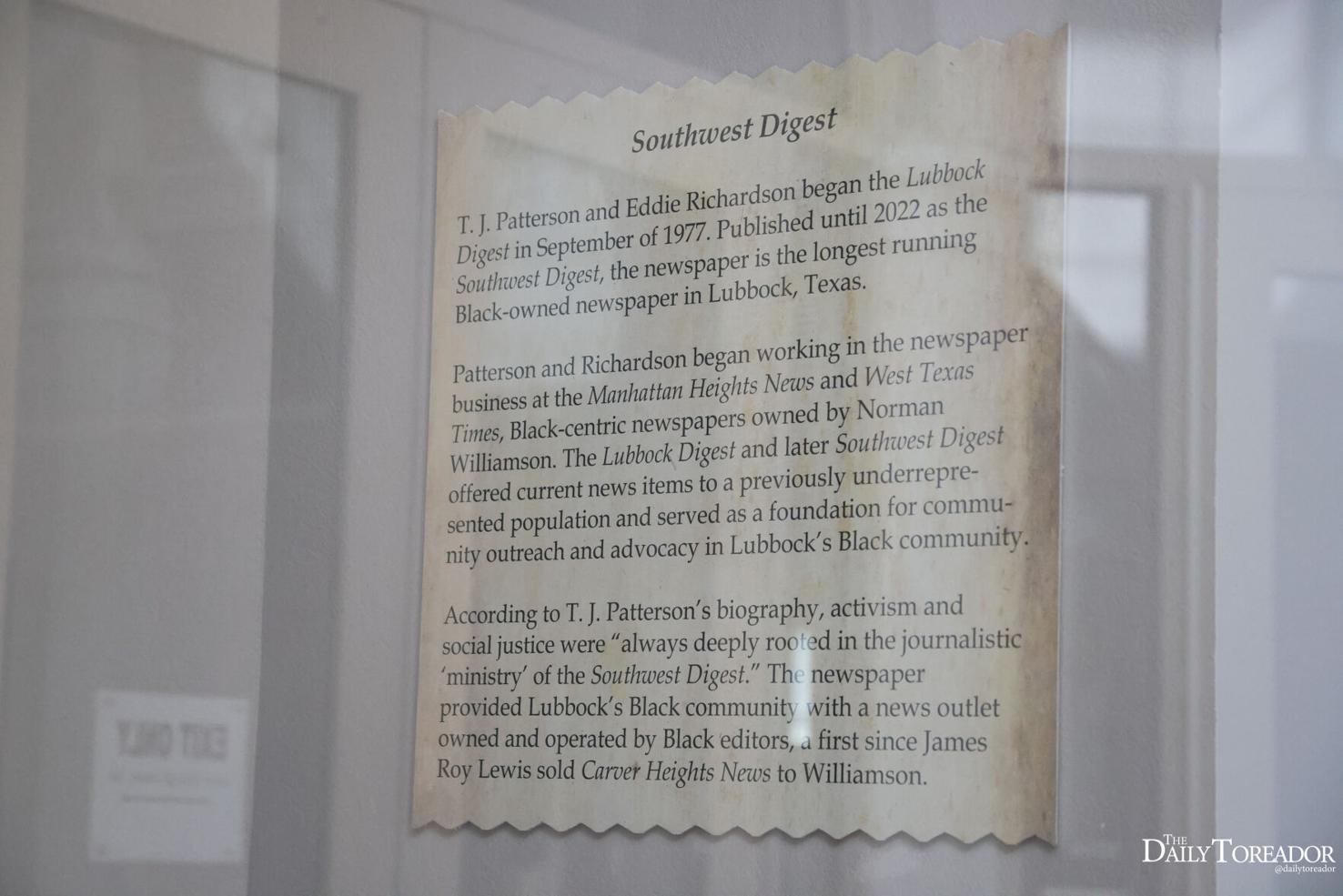 Written in History; CoFounders of Lubbock’s first and longest running