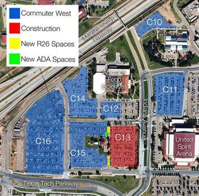 Parking Impacted By Campus Construction News Dailytoreador Com