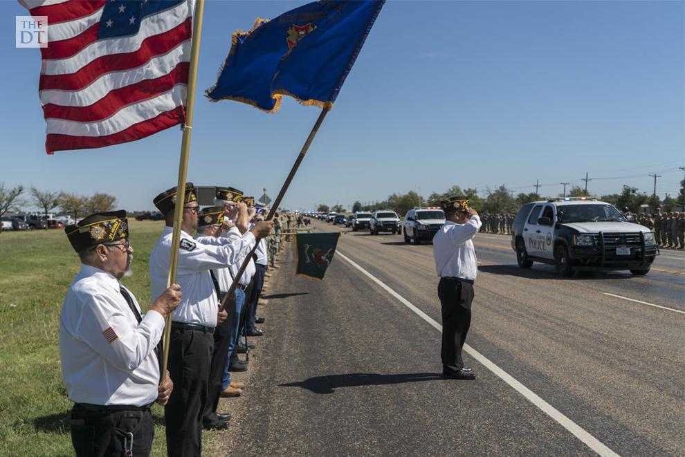 Hundreds gather for slain Tech PD Officer East's funeral procession News