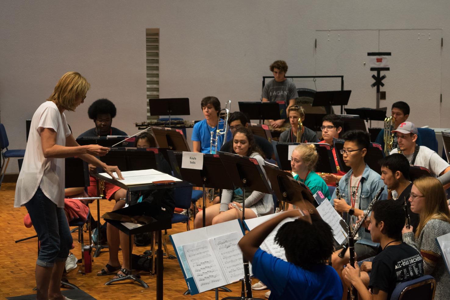 Band, orchestra camp brings young students to campus La Vida
