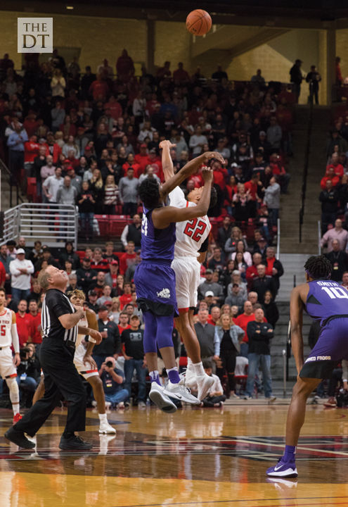 Texas Tech Men's Basketball defeats Texas Christian University, 88-42.