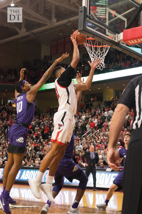 Texas Tech Men's Basketball defeats Texas Christian University, 88-42.