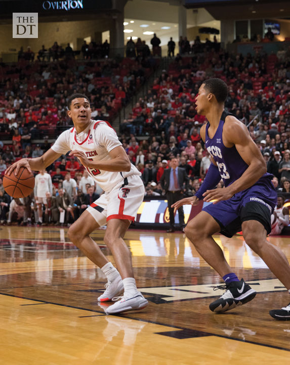 Texas Tech Men's Basketball defeats Texas Christian University, 88-42.