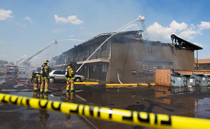 Oak Creek Apartment Fire