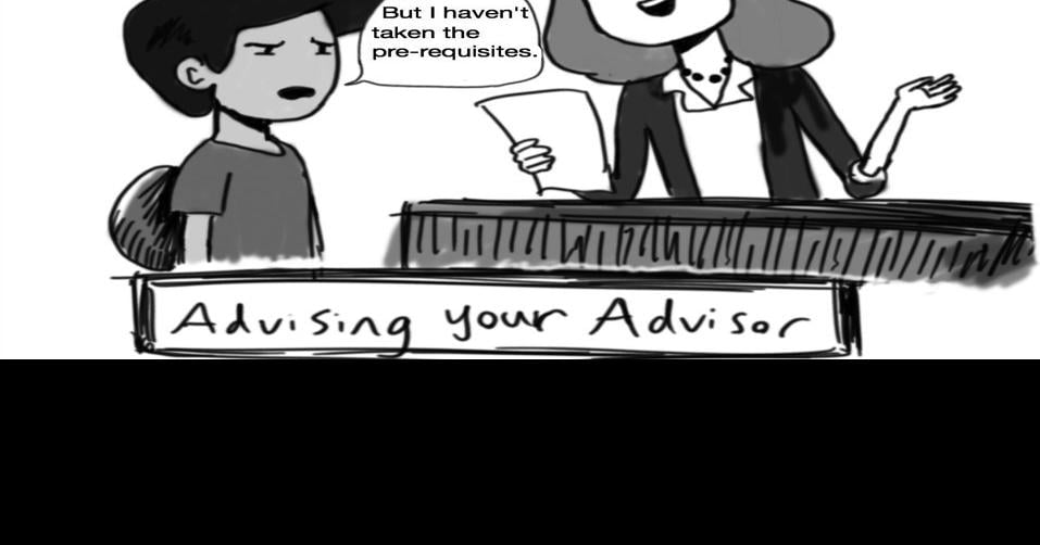 student advisor cartoon