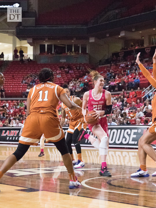 Lady Raiders Basketball vs. the University of Texas