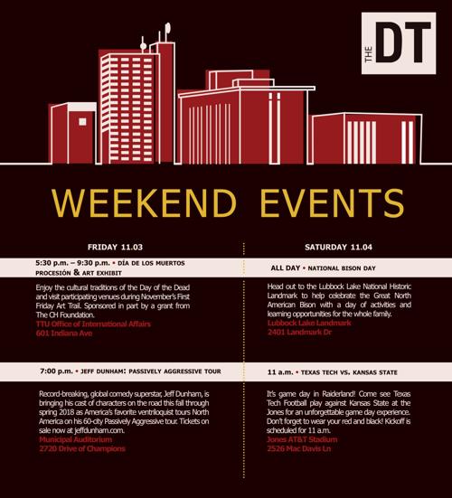 This Weekend In Lubbock Nov 3 5 La Vida Dailytoreador Com