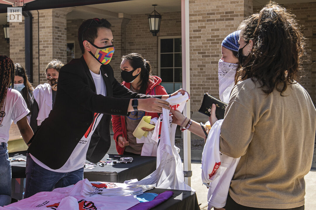 Pride Week T-Shirt Distribution
