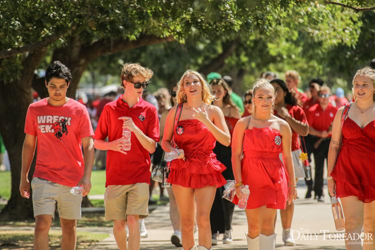 Red Raiders attend Raider Alley Gallery