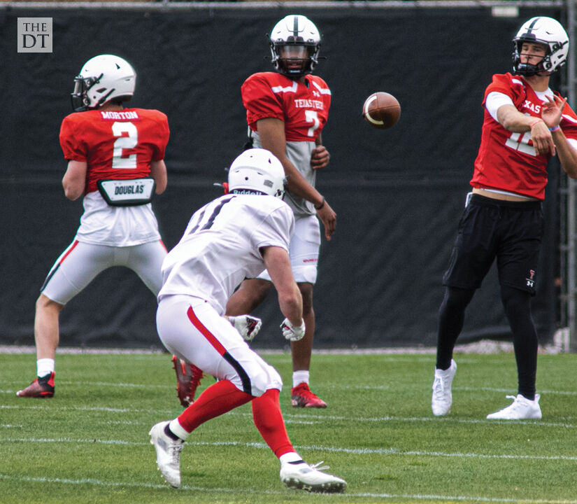 Spring Football Practice on March 24, 2021
