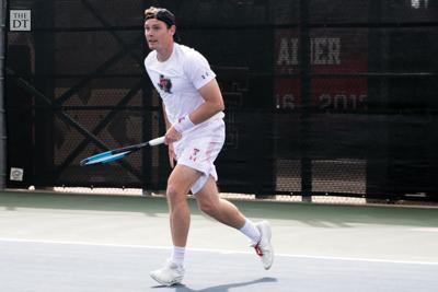 Texas Tech men's tennis played the University of New Mexico on Sunday March 1, 2020, at the McLeod Tennis Center. The Red Raiders defeated the Lobo's in doubles 1-0 and in singles 4-1.