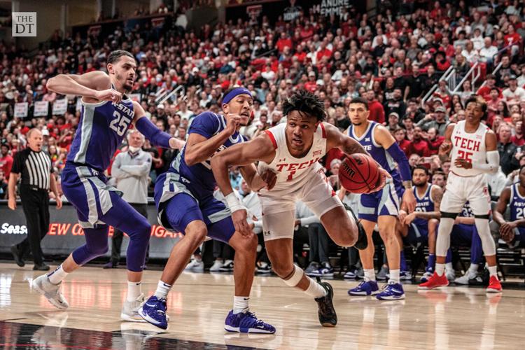 Stumbling through defense to pass