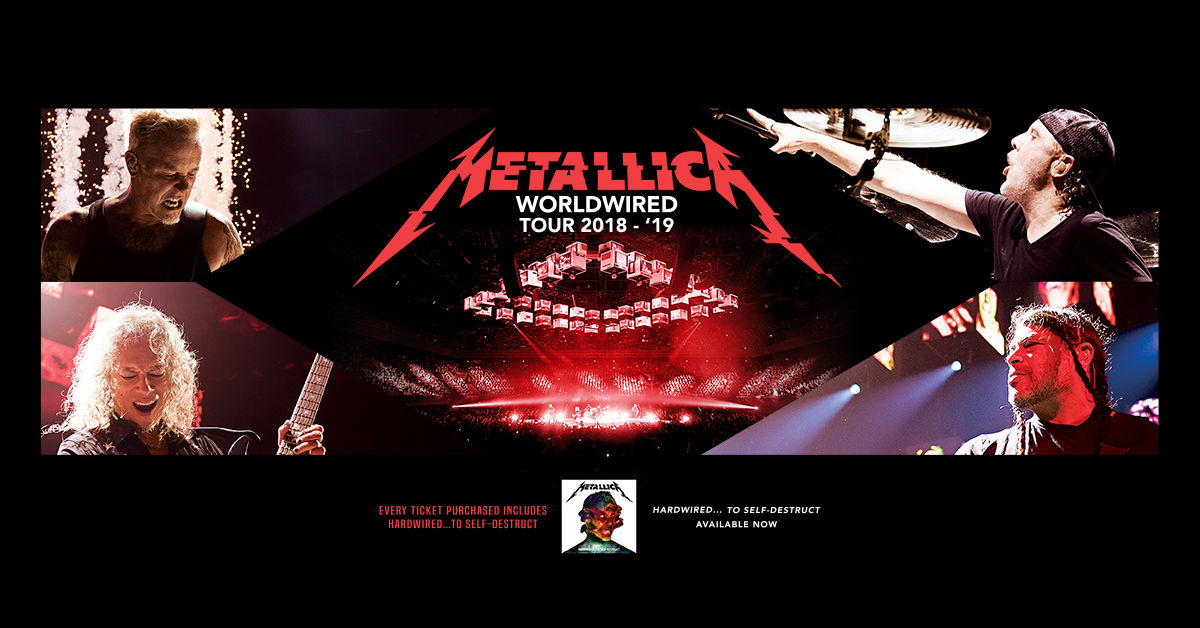 Metallica Worldwired Tour To Come To The USA | La Vida | Dailytoreador.com