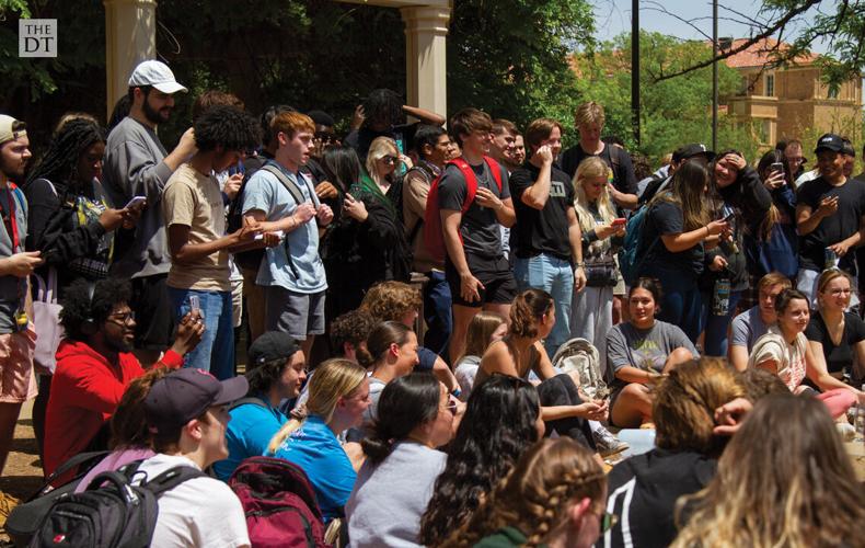 Sister Cindy and Brother Jed visit Tech campus again Multimedia